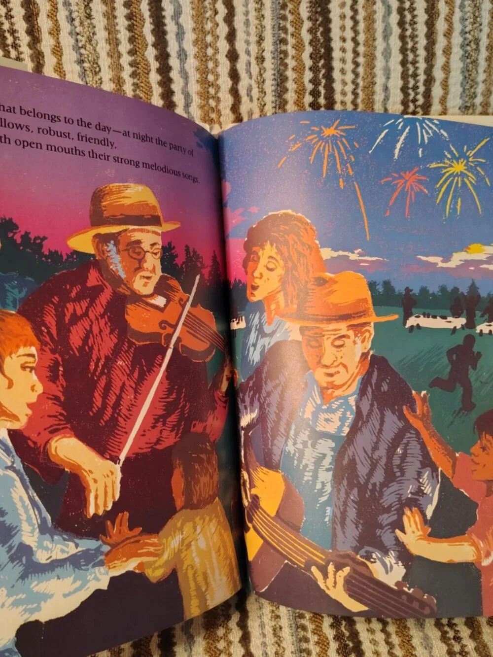 I Hear America Singing Walt Whitman HCDJ 1991 Illustrated By Robert Sabuda